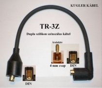 TRAFÓKÁBEL TR-3Z 30CM PIPA VÉGGEL