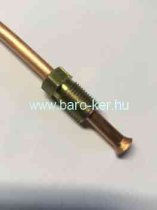 130cm 10X1 TÖLCSÉRES SUZUKI FÉKCSŐ FÉM,RÉZ