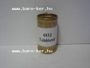 VÍZCSŐ TOLDÓ FÉM Ø 32mm